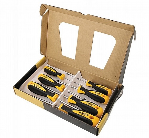 סט 7 מברגי קומפורט מבית KASCO