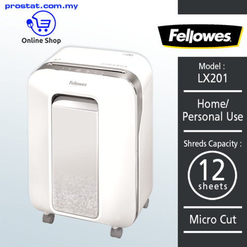 מגרסת נייר משרדית קטנה Fellowes LX201