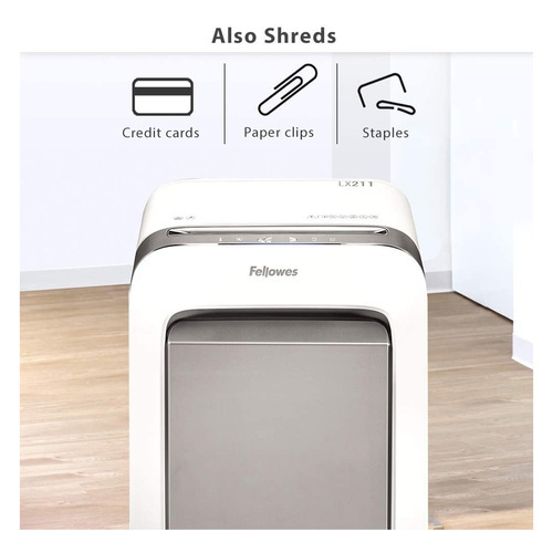 מגרסת נייר משרדית קטנה Fellowes LX211