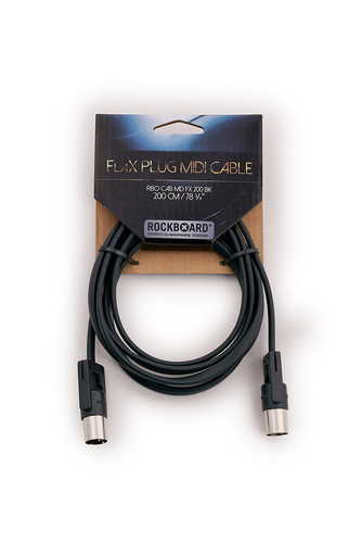 כבל מידי 2מ' RockBoard RBO CAB MD FX 200 BK