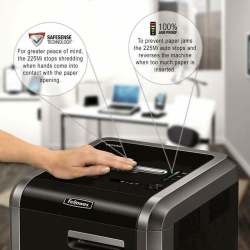 מגרסת נייר משרדית בינונית Fellowes 225MI