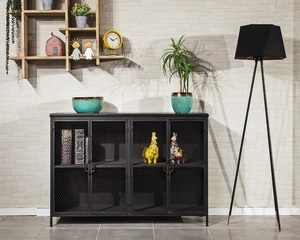 קומודה מזנון מתכת יצוקה דגם TUDO DESIGN DARK