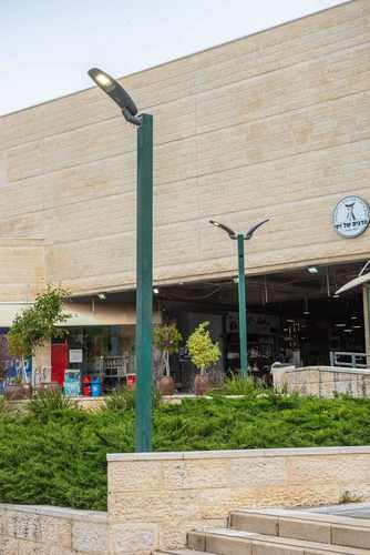 תמונה להמחשת יישום בפרויקט מרכז מסחרי לב מודיעין
