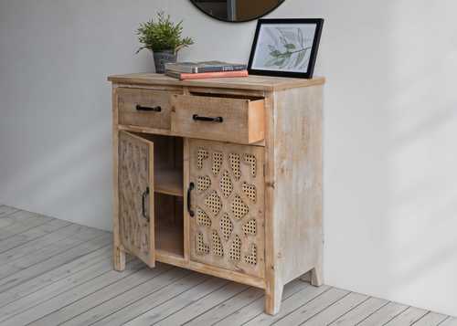 שידה ארונית ראטן אוהיו מבית Tudo Design