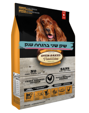 אובן בייקד טרדישן עוף אוכל לכלבים לייט/מבוגרים 11.34ק"ג Oven Baked Tradition