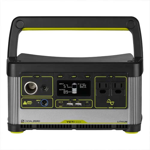 תחנת כח ניידת GOALZERO YETI 500X