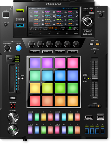 DJS-1000 סאמפלר עצמאי להפקה והופעות מבית PIONEER