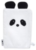כפפה לרחצת הפנים מבד מגבת 100% כותנה - פנדה