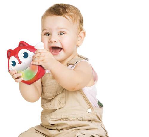 מובייל חשמלי לתינוק מנגן ומרגיע 3 ב 1 למיטה / עריסה / עגלה - סנאי