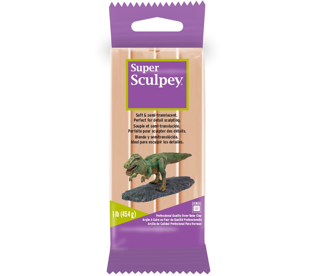 חימר פולימרי מקצועי Super Sculpey Original