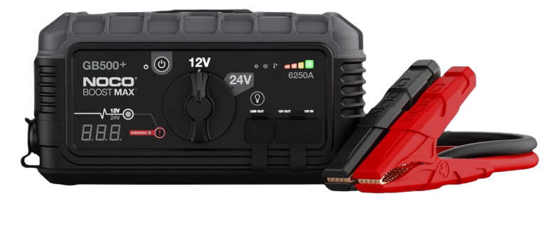 ‏בוסטר התנעה 6250A NOCO GB500 12V/24V