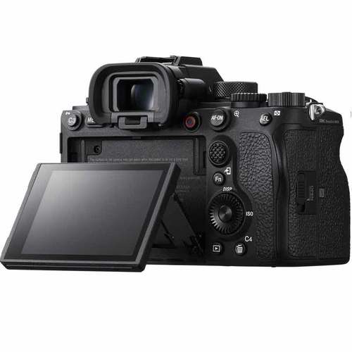 Sony a1 תצוגה אחורית - המסך פתוח מתכוונן
