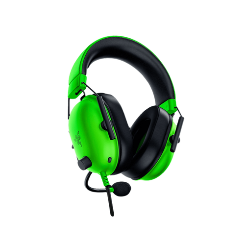 אוזניות גיימינג Razer BlackShark V2 X- צבע ירוק