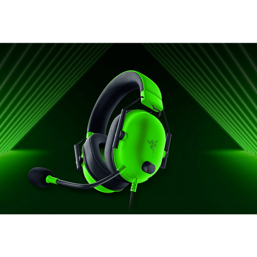 אוזניות גיימינג Razer BlackShark V2 X- צבע ירוק