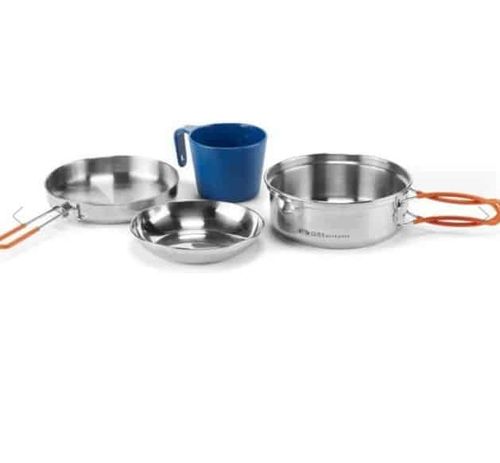 סט בישול לשטח GLACIER S/ST 1 PERSON MESS KIT מבית GSI