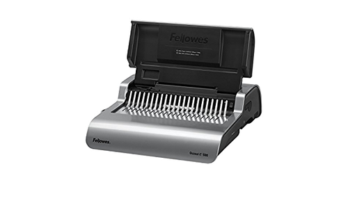 מכונת כריכה ספירל פלסטיק FELLOWES Quasar+500
