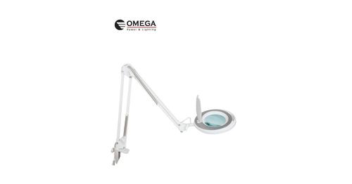 זכוכית מגדלת עם תאורה  OMEGA MAGNUS PRO 8W