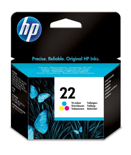 ראש דיו צבעוני HP 22
