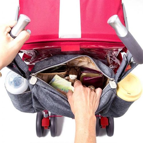 ארגונית לעגלה gitta on-the-go - ג'ינס כחול 