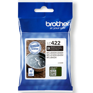 ראש דיו שחור מקורי Brother LC422BK