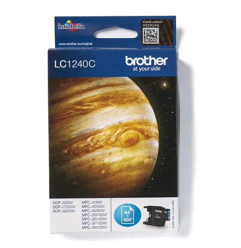 ראש דיו כחול Brother LC1240 C 