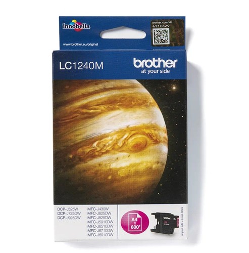 ראש דיו אדום Brother LC1240 M 