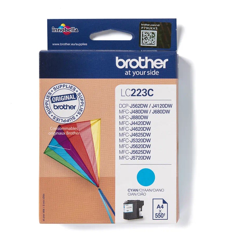 ראש דיו כחול Brother LC223C