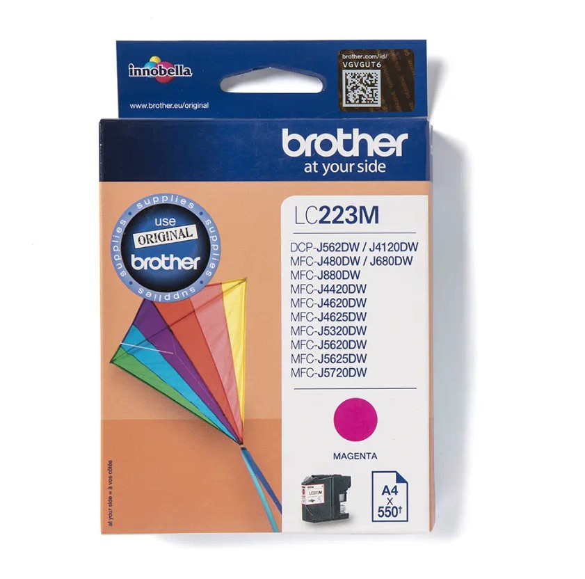 ראש דיו אדום Brother LC223M