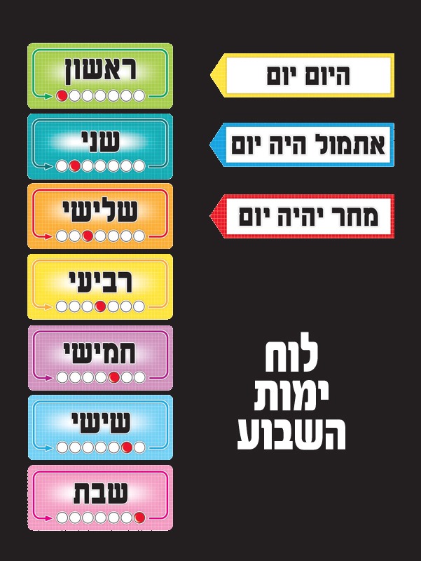 לוח ימות השבוע