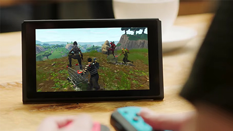 קונסולה משחק ניידת Nintendo Switch Gray V1.1