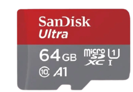 כרטיס זיכרון SanDisk Micro ULTRA 64GB 