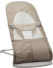 טרמפולינה לתינוק Baby Bjorn בייבי ביורן Bouncer - בד נושם צבע Grey Beige/White