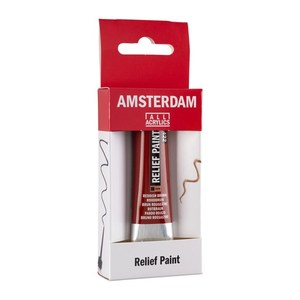 Relief paint Reddish brown  Amsterdam ROYAL TALENS