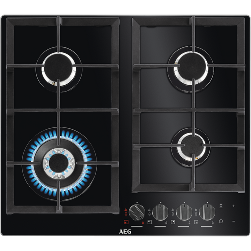 ‏כיריים גז 4 להבות AEG HKB64540NB א.א.ג.