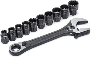  סט מפתח שוודי עם סט בוקסות 4 באחד ! Makita