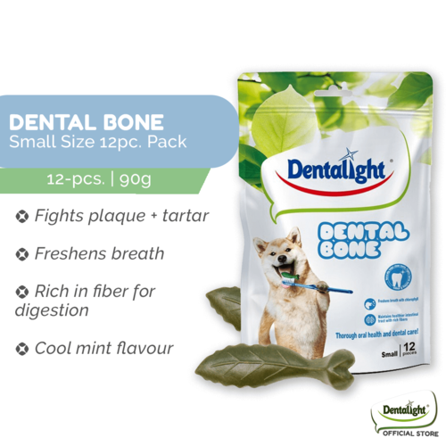 דנטלייט חטיף דנטלי עלה מיני 60 יחידות dentalight dental bone mini