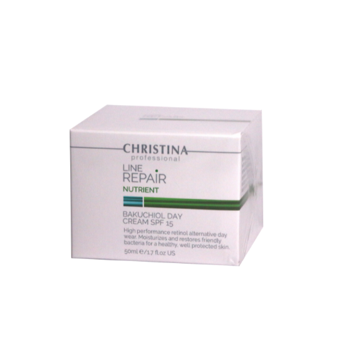 קרם לחות והגנה ליום סדרת נוטרייאנט Nutrient Bakuchiol Day Cream SPF 15  כריסטינה - 50 מ