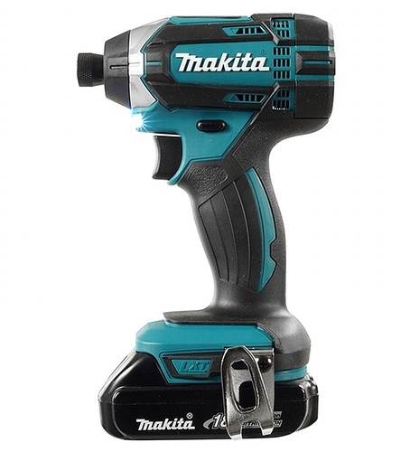 מברגה אימפקט בראשלס + 2 סוללות 4 אמפר MAKITA DTD153RME BL 18V 