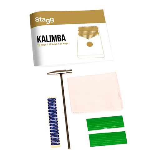 קלימבה מהגוני 17 לשוניות Stagg KALI-PRO17-MA
