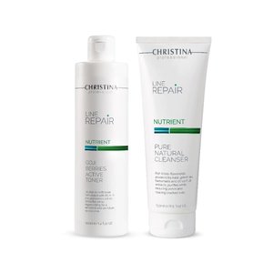 שיגרת ניקוי עוצמתית סדרת נוטרייאנט - Nutrient Cleansing Routine כריסטינה - 2 מוצרים