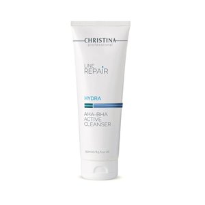 סבון חומצות לניקוי העור סדרת הידרה Hydra AHA BHA Active Cleanser  כריסטינה -250 מ"ל