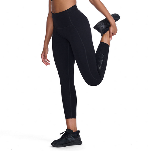 טייץ קומפרשן נשים ארוך גזרה גבוהה Form Stash Hi-Rise Comp Tight BLK/BLK