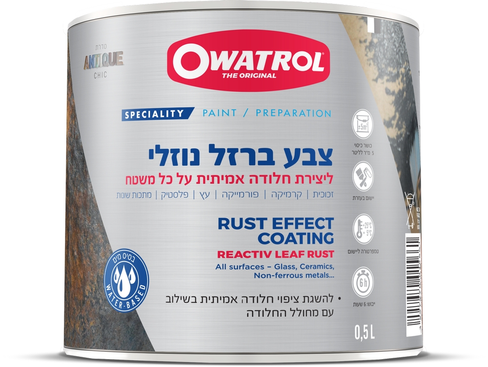 צבע ברזל נוזלי