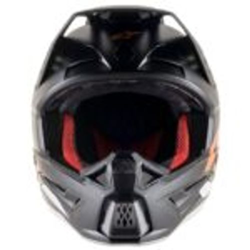 קסדת שטח אלפינסטארס שחור/ כתום – ALPINESTARS SM5 COMPASS - שחור-כתום