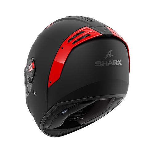 קסדה מלאה לאופנוע SPARTAN RS BLANK SP מבית SHARk - שחור-אדום