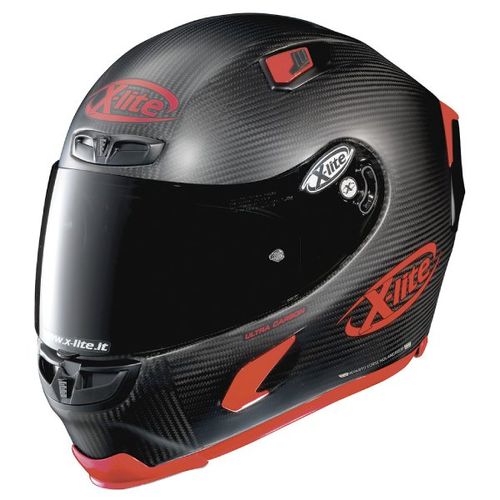 קסדה מלאה לאופנוע X-803 PURO SPORT מבית X-LITE - שחור-אדום