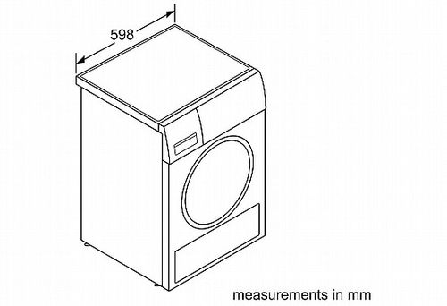 מייבש כביסה Bosch WTH85222GB בוש