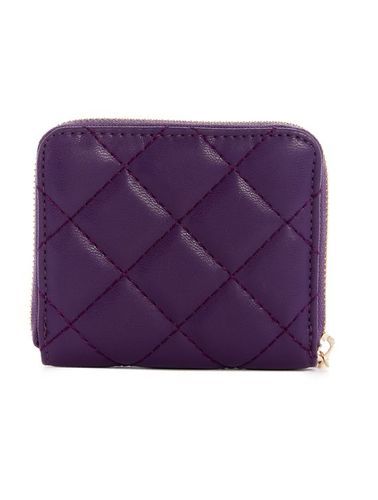 ארנק נשים קטן בסגנון רטרו GUESS EGGPLANT