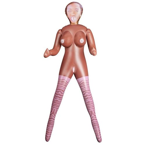 בובה מתנפחת לילי הכושית -  NMC Valentine Doll Scarlet Constance