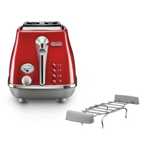 מצנם 2 פרוסות Delonghi CTOC2103 אדום